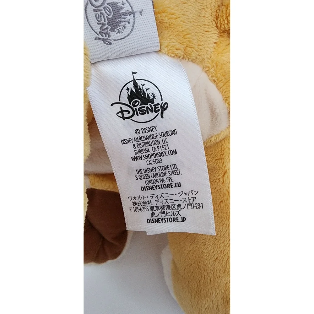 Disney Store Simba Plush Stuffed Animal Lion King 10.5